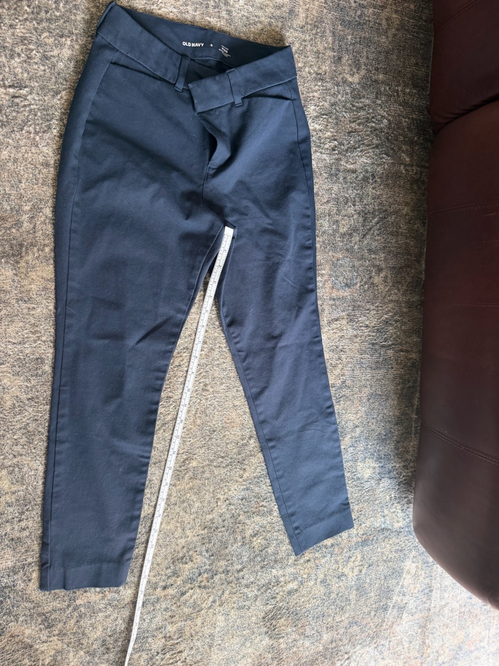 Old Navy Navy High Rise Pixie Cropped Ankle Pants